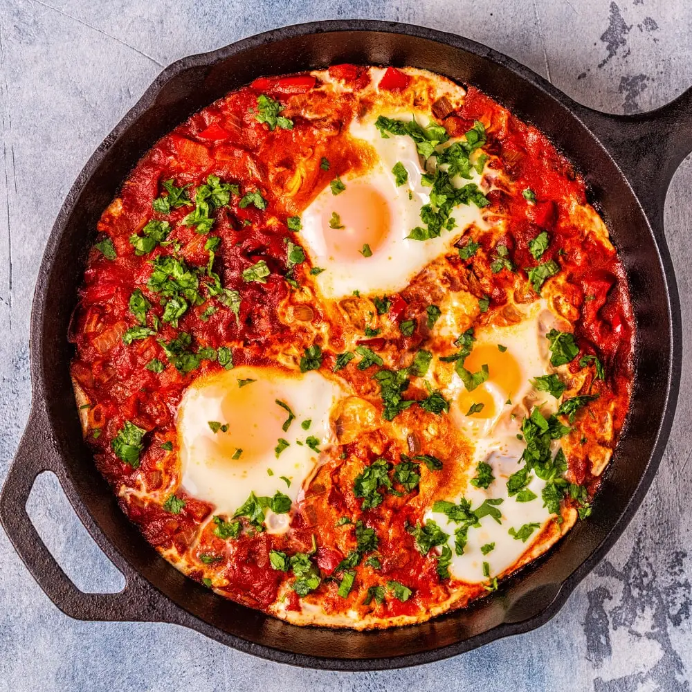 Delicious Mediterranean Shakshouka in Saskatoon